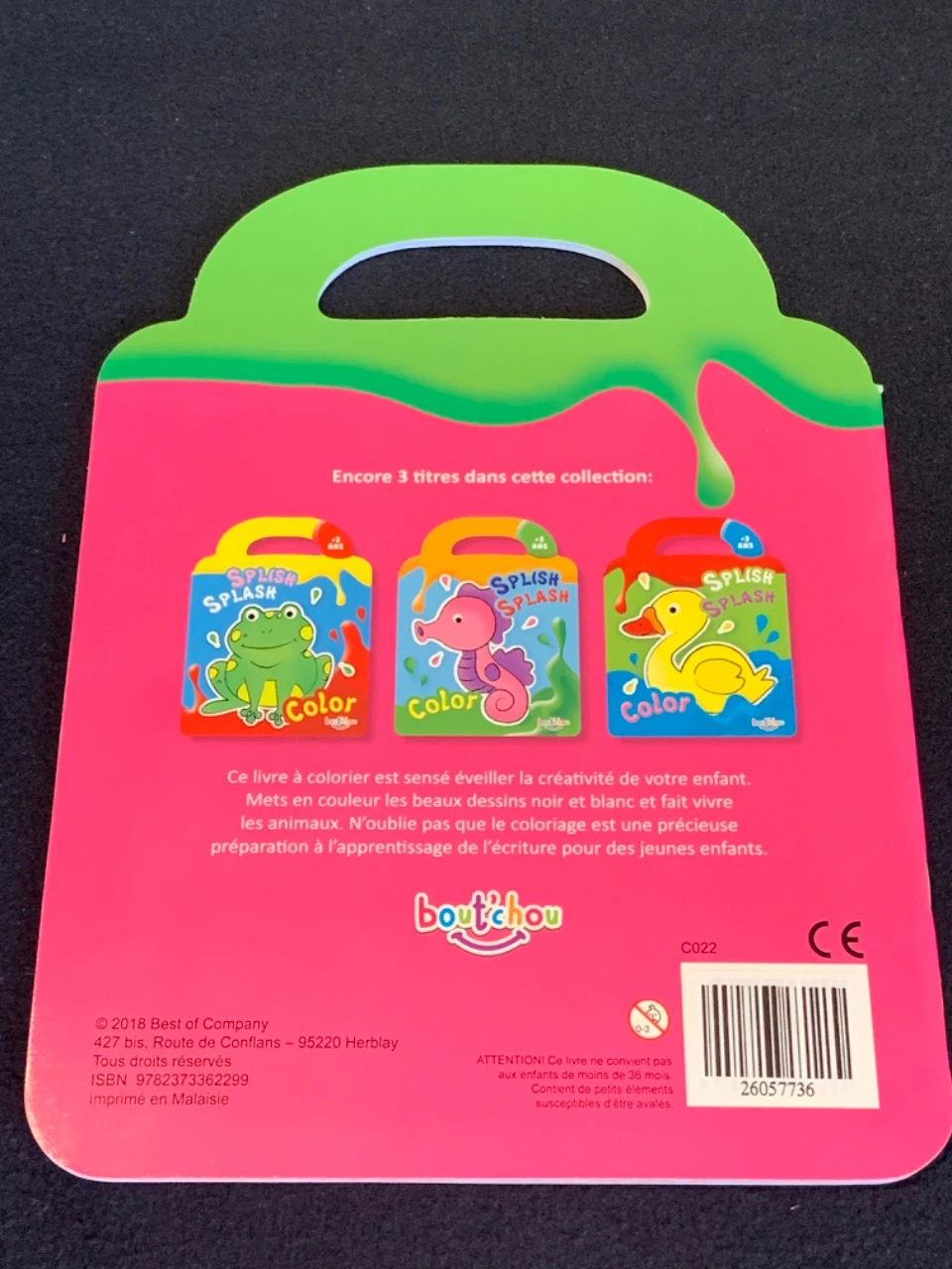 Libro para colorear con asa -mer Split Splash – photo 2